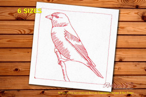 American Goldfinch on Branch: A Designer’s Sweatshirt Review