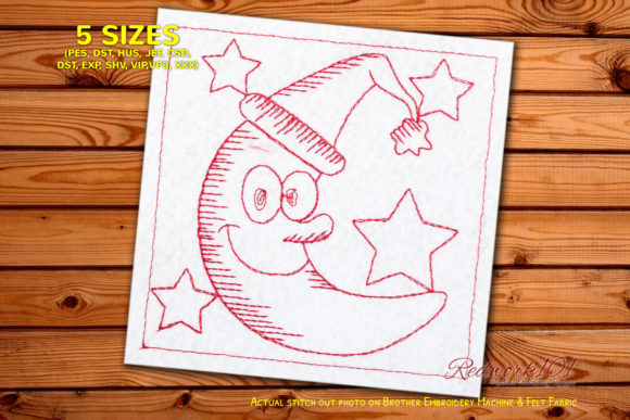 Christmas Hat with Moon Redwork: A Seasonal Review
