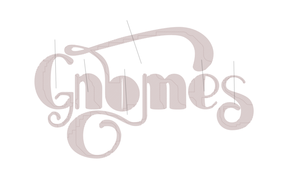 Gnomes Brown: A Craft Fair Embroidery Review