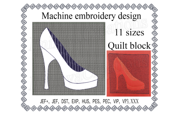 Quilt Block Shoe with Butterfly: A Seller's Review